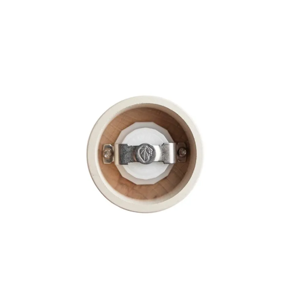 Peugeot Boreal Manuele zoutmolen van hout 12cm vederwit