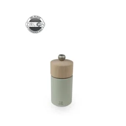 Peugeot Boreal Manuele zoutmolen van hout 12cm saliegroen