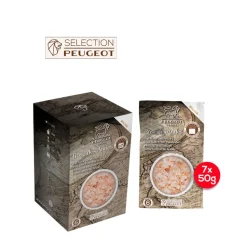 Peugeot Grof roze tafelzout uit Bolivia, 350 g - 7 vershoudzakjes van 50 g