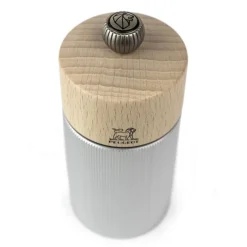 Peugeot Line Manuele zoutmolen 18 cm aluminium