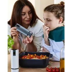 Peugeot Line u'Select Zirlion Elektrisch Herlaadbare elektrische pepermolen 15cm carbone