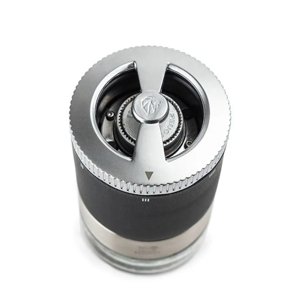 Peugeot Maestro Peperbar, u'Select pepermolen met 3 geweldige pepers, 3 verwisselbare reservoirs, een viltstift en een adviesboekje