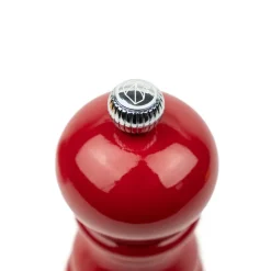 Peugeot Paris u'Select Manuele zoutmolen uit gelakt hout passierood 12cm