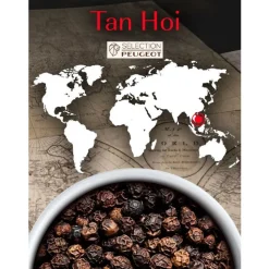 Peugeot Tan Hoi Zwarte peper uit Vietnam, 80 g - 4 vershoudzakjes van 20 g
