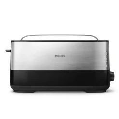 Philips HD2692/90 Viva Collection Broodrooster lange sleuf RVS/Zwart