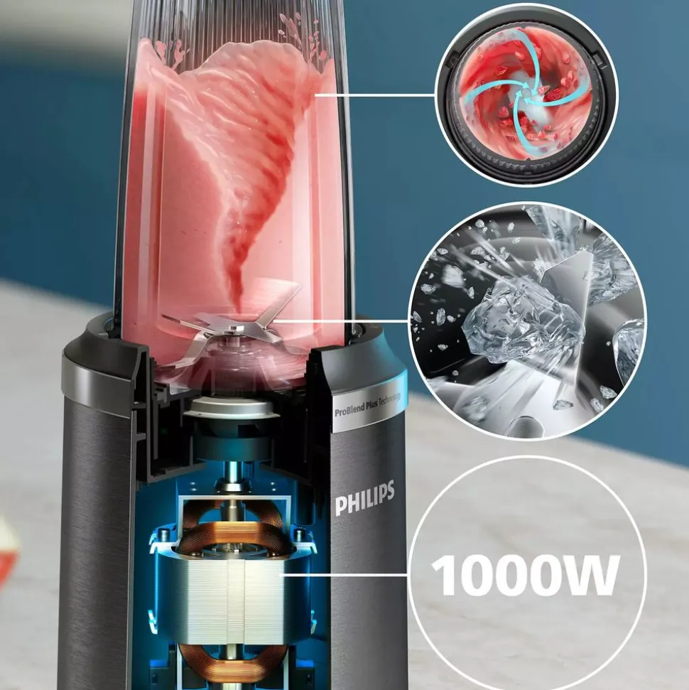 Philips HR2767/00 5000-serie blender Zwart