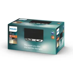 Philips Lighting BOX special form black 2x4.5W SELV