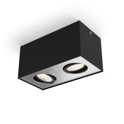 Philips Lighting BOX special form black 2x4.5W SELV