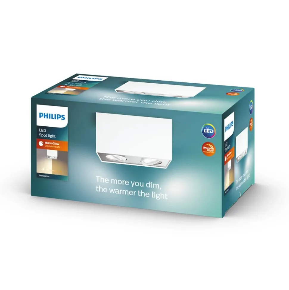 Philips Lighting BOX special form white 2x4.5W SELV