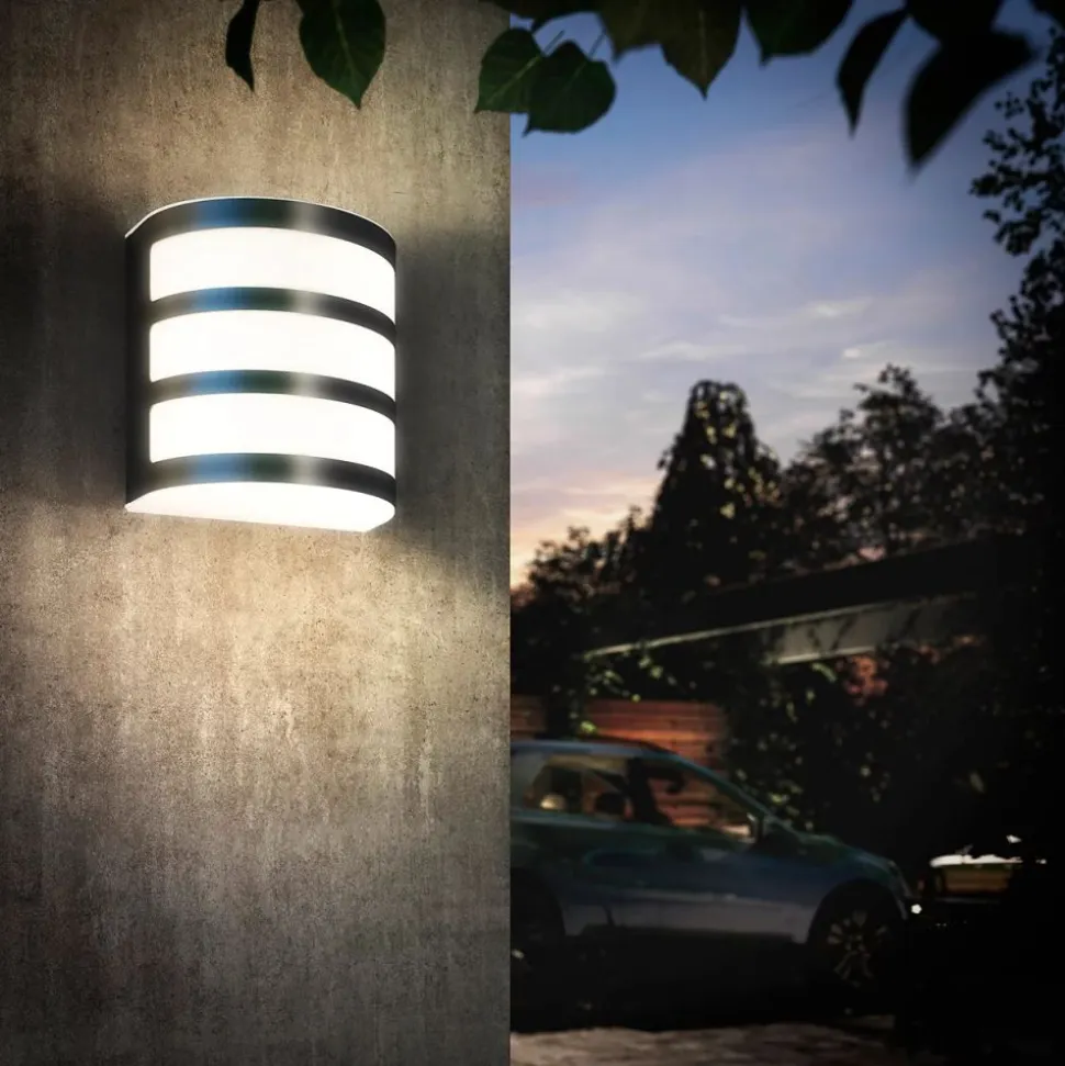 Philips Lighting Calgary wall lantern inox 1x3W 230V