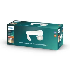 Philips Lighting CLOCKWORK bar/tube white 2x4.5W SELV