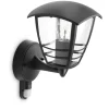 Philips Lighting Creek wall lantern black 1x60W 230V
