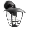 Philips Lighting Creek wall lantern black 1x60W 230V