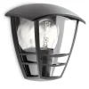 Philips Lighting Creek wall lantern black 1x60W 230V