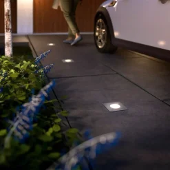 Philips Lighting Crust recessed inox 1x3W 230V