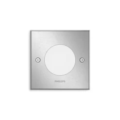Philips Lighting Crust recessed inox 1x3W 230V