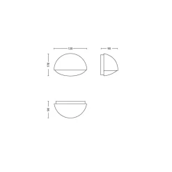 Philips Lighting Dust wall lantern anthracite 1x3W 230V