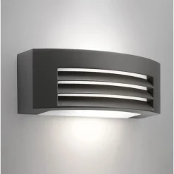 Philips Lighting Fragrance wall lantern anthracite 1x42W