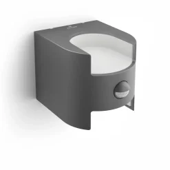 Philips Lighting Grass IR wall lantern anthracite 2x4.5W