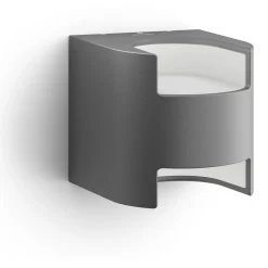 Philips Lighting Grass wall lantern anthracite 2x4.5W SEL