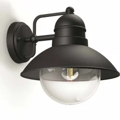 Philips Lighting Hoverfly wall lantern black 1x60W 230V