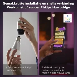 Philips Lighting Hue Lamp White & Color Ambiance GU10