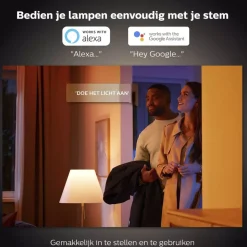 Philips Lighting Hue Lamp White Ambiance E27 + Dimmer