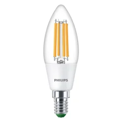 Philips Lighting LED CLA 40W B35 E14 2700K CL UE 2PF/SRT