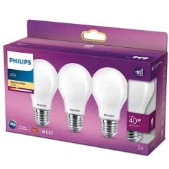 Philips Lighting LED classic 40W A60 E27 WW FR ND 3SRT6