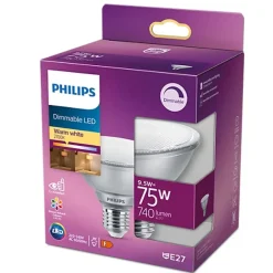 Philips Lighting LED Classic 75W PAR30S WW 25D D 1PF/4