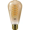 Philips Lighting Led Filamentlamp amber 50W ST64 E27