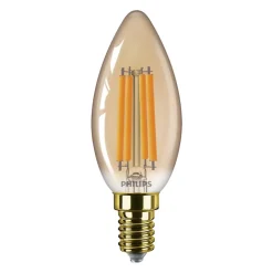 Philips Lighting Led Filamentlamp amber 40W B35 E14