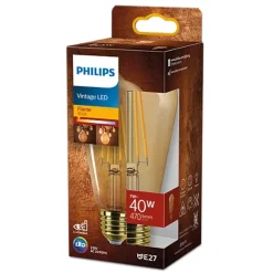 Philips Lighting Led Filamentlamp amber 40W ST64 E27