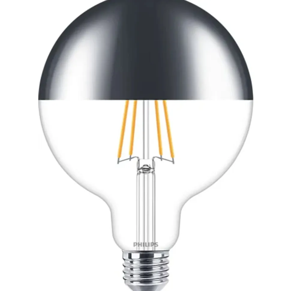 Philips Lighting LED Filamentlamp spiegelkroon 50W G120 E27 WW CM D RF