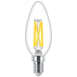 Philips Lighting LED kaarslamp Filament E14 B35 5,9W-60W Dimbaar