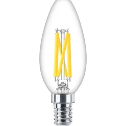 Philips Lighting LED kaarslamp Filament E14 B35 3,4W-40W Dimbaar