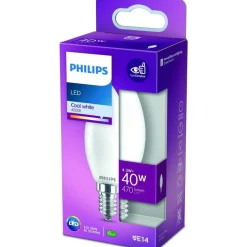 Philips Lighting LED kaarslamp E14 B35 4,3W-40W CW
