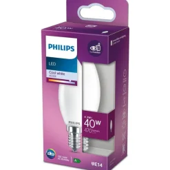 Philips Lighting LED kaarslamp E14 B35 4,3W-40W CW