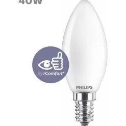 Philips Lighting LED kaarslamp E14 B35 4,3W-40W CW