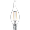 Philips Lighting LED kaarslamp Filament E14 BA35 2W-25W