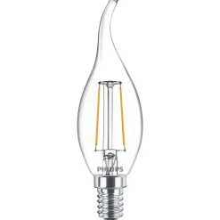 Philips Lighting LED kaarslamp Filament E14 BA35 2W-25W