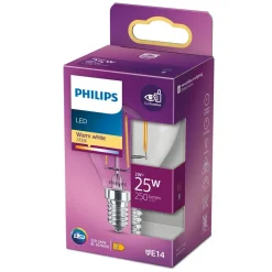 Philips Lighting LED Kogellamp Filament E14 P45 2W-25W