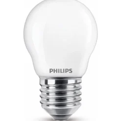 Philips Lighting LED kogellamp E27 P45 4,3W-40W CW