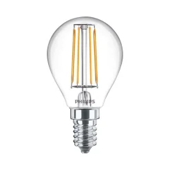 Philips Lighting LED Kogellamp Filament E14 P45 4,3W-40W
