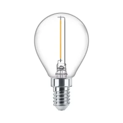 Philips Lighting LED kogellamp Filament E14 P45 1,4W-15W