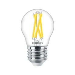 Philips Lighting LED Kogellamp filament E27 P45 3,4W-40W Dimbaar