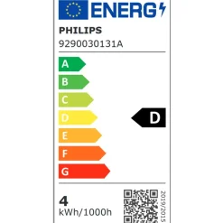 Philips Lighting LED kogellamp filament E14 P45 3,4W-40W Dimbaar