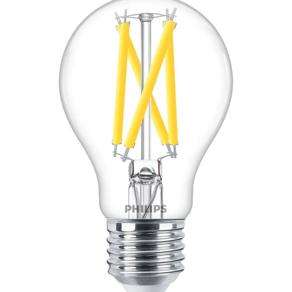Philips Lighting LED-lamp filament E27 A60 7,2W-75W Dimbaar