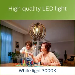 Philips Lighting LED-lamp filament E27 A60 2,3W-40W WH 3000K