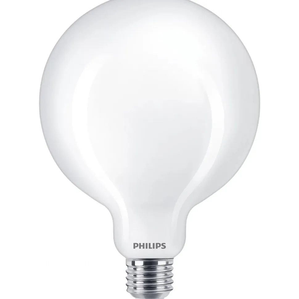 Philips Lighting LED-lamp Classic E27 G120 8,5W-75W WW